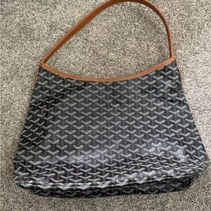 Stylish Black and Brown Designer Tote Bag